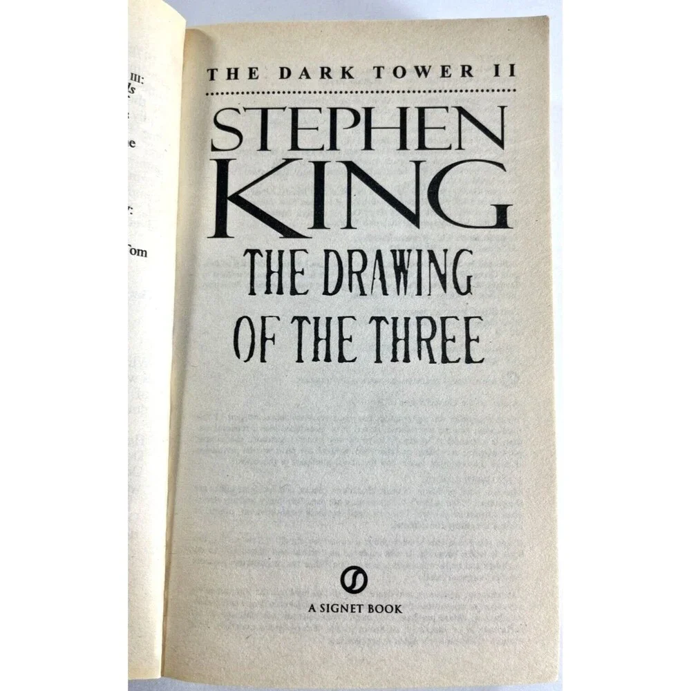 Dark Tower Series The Drawing of the Three by Stephen King Vintage 2003 Printing